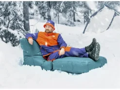 Sitting Point Sitzsack Twist Scuba 300 l Eukalyptus
