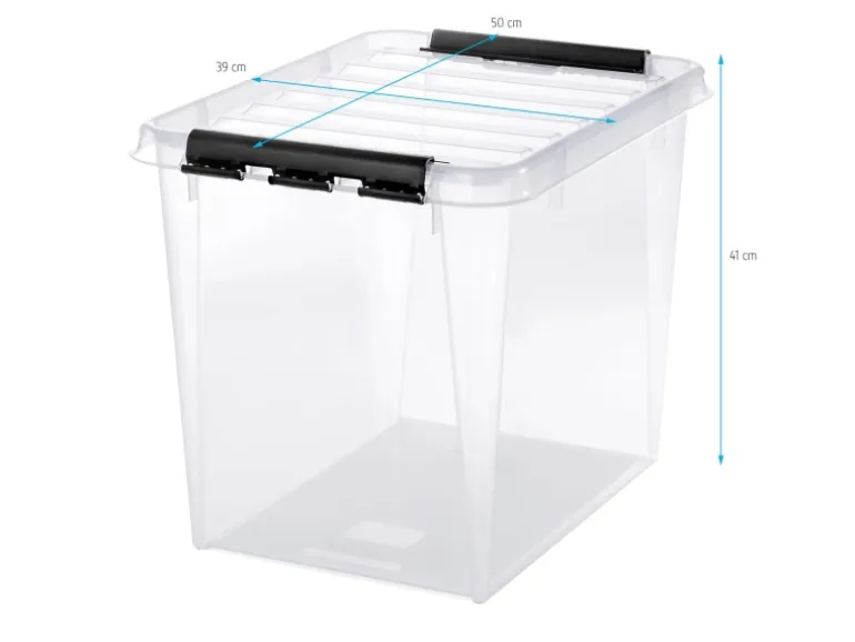 SmartStore Aufbewahrungsbox Classic mit Deckel 52 l