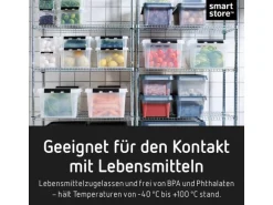 SmartStore Aufbewahrungsbox Classic mit Deckel 1 l