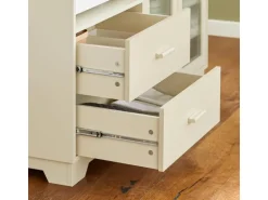 SoBuy Buffet Sideboard Küchenschrank Kommode Mikrowellenschrank FSB81-MI