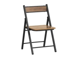 SoBuy Esszimmerstuhl Klappstuhl Küchenstuhl mit Lehne 46x80x48cm Vintage FST88-PF