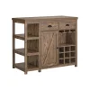 SoBuy Kücheninsel Freistehend Küchenschrank Sideboard Buffet Vintage SVW20-N