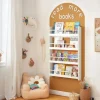 SoBuy Kinderregal Bücherregal Wandregal Hängeregal Weiß KMB08-W