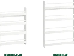 SoBuy Kinderregal Bücherregal Wandregal Hängeregal Weiß KMB08-W