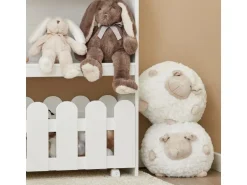 SoBuy Kinderregal Set 2-teilig Aufbewahrungsregal für Kinder Bücherregal KMB52-W
