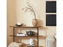 SoBuy Konsolentisch Flurtisch Sideboard Beistelltisch Dekotisch FSB67-WS