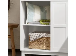 SoBuy Schuhschrank Buffet Küchenschrank Sideboard Kommode Weiß FSB84-W