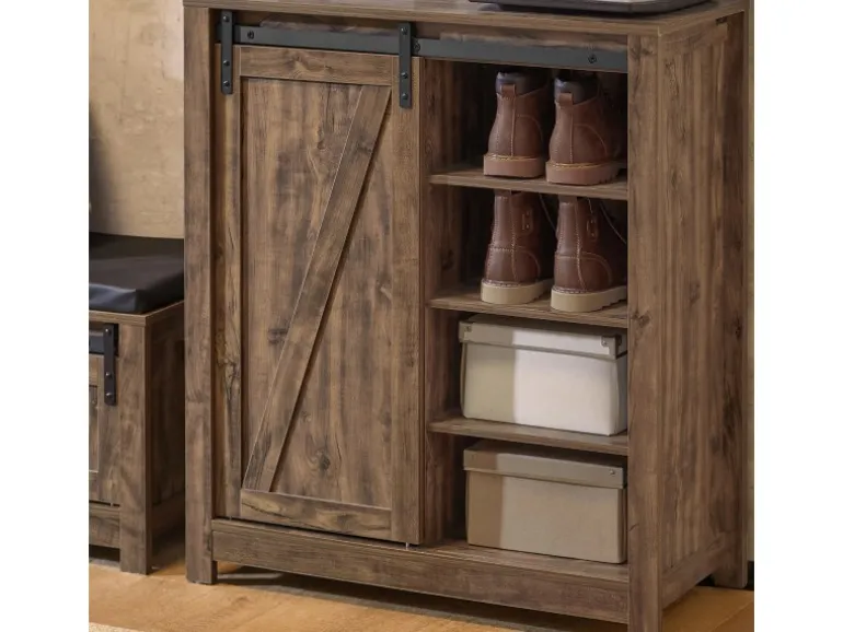 SoBuy Sideboard Kommode Schuhschrank Küchenschrank Flurschrank FSB59-N