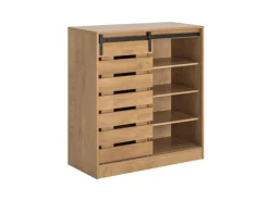 SoBuy Sideboard Schuhschrank Kommode Küchenschrank Flurschrank Lowboard FSB65-N