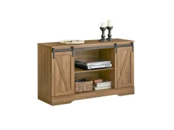 SoBuy Sideboard Wohnzimmerschrank Kommode Küchenschrank TV-Schrank FSB60-BR