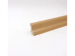 Sockelleiste Clipfix A furniert Buche gedämpft. 22 x 40 x 2500 mm