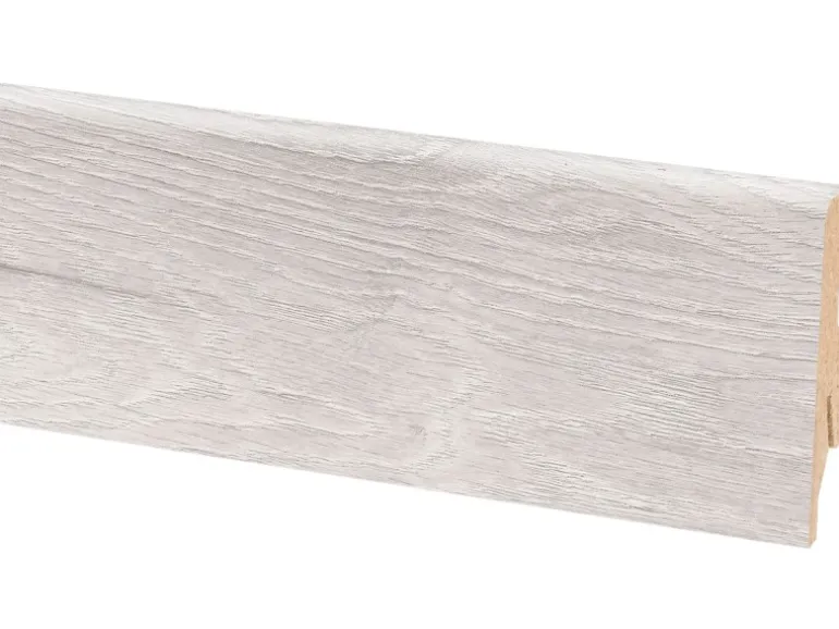 Sockelleiste Iced Oak 60 mm x 20 mm Länge 2600