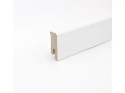 Sockelleiste White&Black Cubica Weißglanz 40 mm x 18 mm Länge 2400 mm