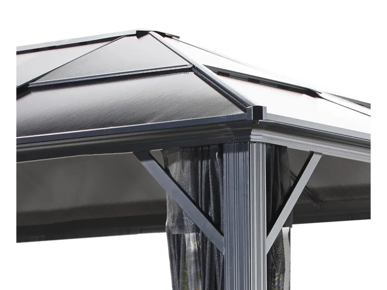Sojag Pavillon Meridien 12 x 16 Anthrazit 365 cm x 485 cm x 270 cm