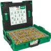 Spax Montagekoffer L-Boxx Senkkopf Kreuzschlitz Z Yellox 2.925 Schrauben 4 Bits