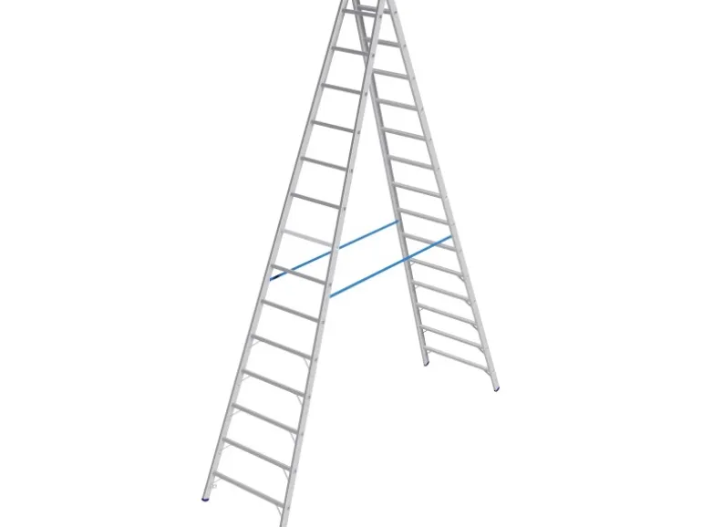 Stabilo Sprossen-Doppelleiter 2 x 14 Sprossen