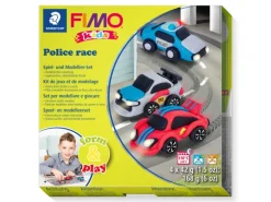 Staedtler Spiel- und Modellier-Set Fimo Kids F&P Police Race