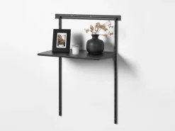 Stahl-Fachboden 60 cm x 40,5 cm x 1,7 cm Schwarz