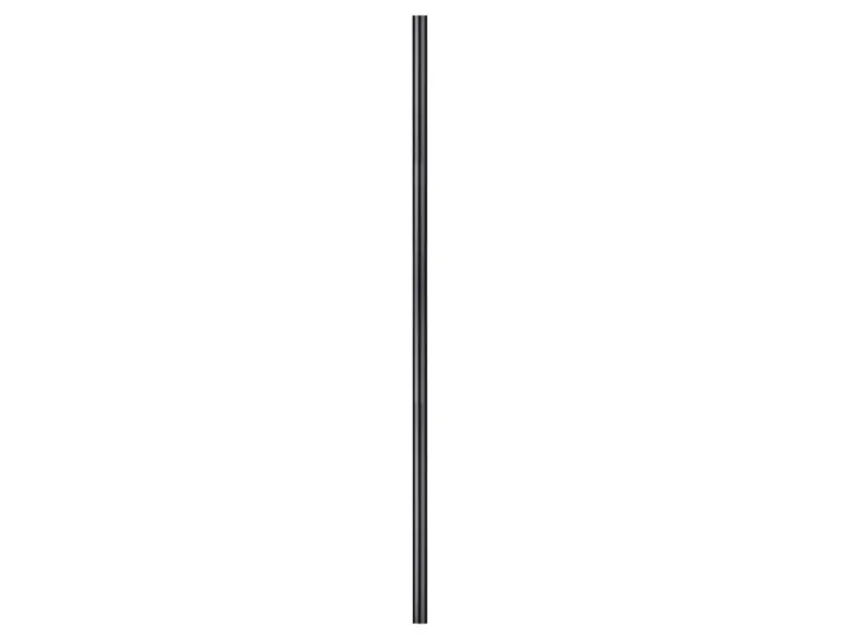 Stahlrohr 200 cm Ø 2,7 cm Schwarz matt zum Möbelbau
