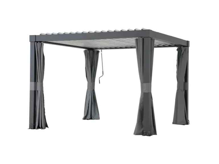 Sunjoy Vorhang für Matterhorn Multi-Pergola 306 cm x 306 cm