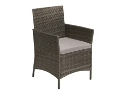 Svita Brooklyn Polyrattan Sitzgruppe Lounge Gartenmöbel Set Grau