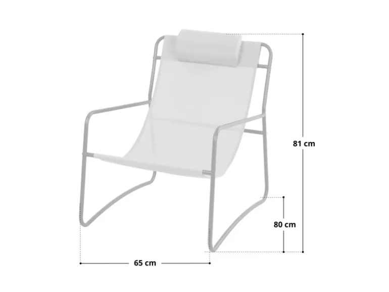 Svita Sveio 2er Set Outdoor Relaxsessel Gartenstuhl Mit Kissen Liegestuhl Dunkelgrau