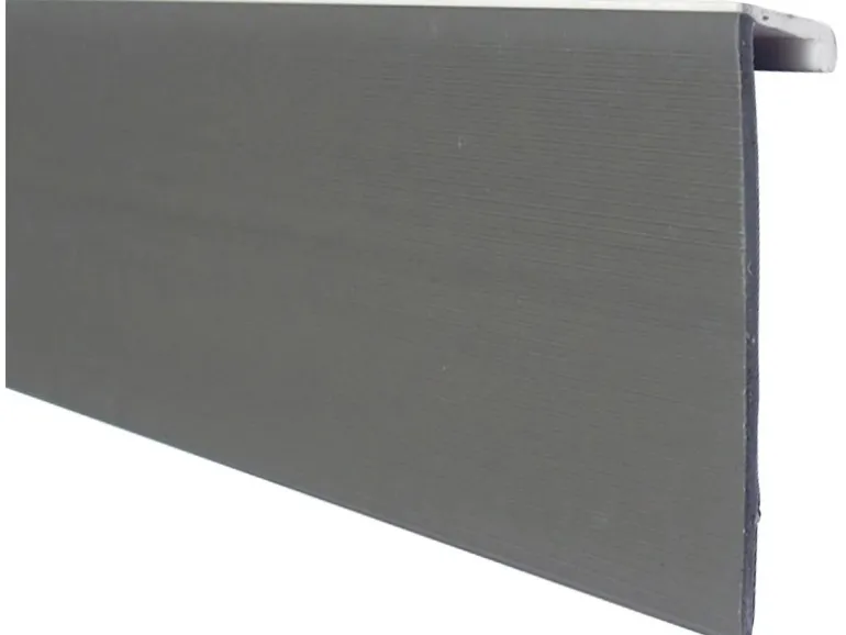 System 17 Teppichleiste mit 2,5 mm Steg Weiß 55 mm x 10 mm Länge 2500 mm