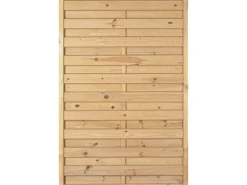 T & J Sichtschutzzaun Maxi-Massiv Grün 120 x 180 cm