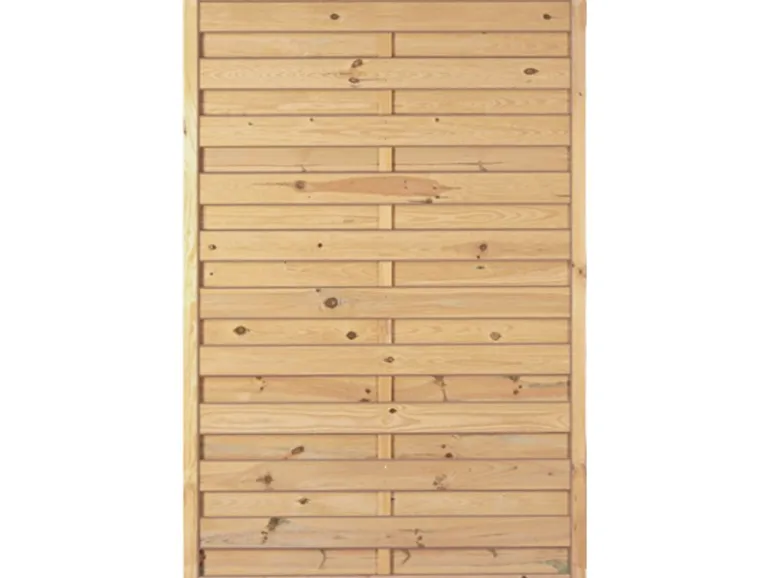 T & J Sichtschutzzaun Maxi-Massiv Grün 120 x 180 cm