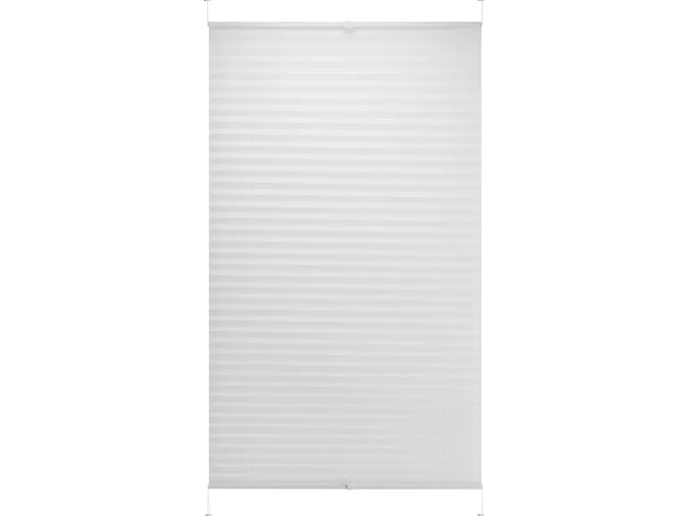 Tageslicht-Spannplissee Valeria 75 cm x 130 cm Weiß