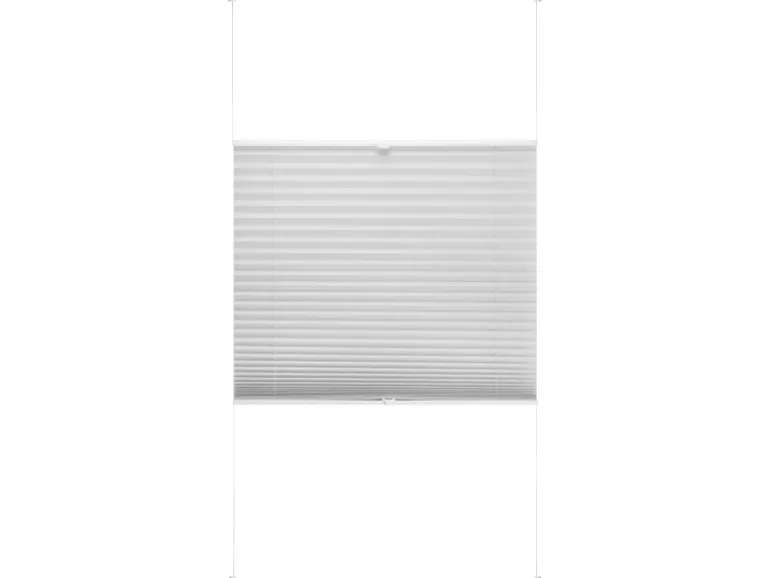 Tageslicht-Spannplissee Valeria 60 cm x 130 cm Hellgrau