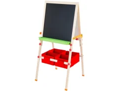 Teamson Kids Kleine Künstler Vangogh Kinder Staffeleien Holz Rot