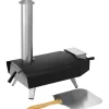 Tepro Pellet-Pizzaofen Danbury Schwarz-Edelstahl