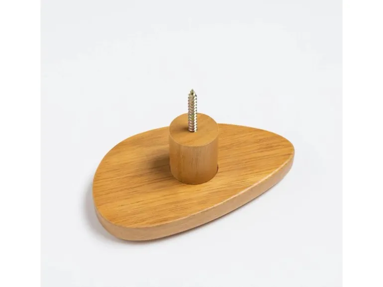 Terra Home Wandhaken Design Eiche 3er Set