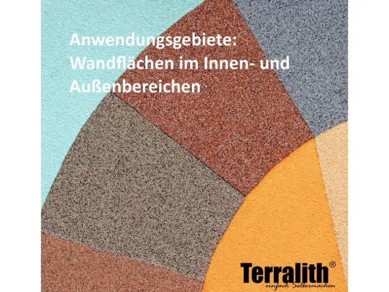 Terralith Buntsteinputz Mosaikputz 2mm -15 kg- BSP110 Weiss Grau