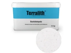 Terralith Buntsteinputz Mosaikputz 1mm -15 kg- BSP1103 Weiss Beige