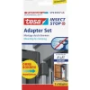 tesa Fliegengitter Alu Comfort Adapter-Set Anthrazit