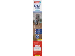 Tesa® Fliegengitter-Tür Falt faltbarer Alu-Rahmen Weiß