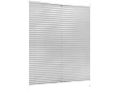 Thermo-Spannplissee Toledo 105 cm x 130 cm Hellgrau