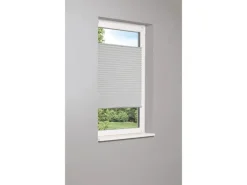 Thermo-Spannplissee Toledo 105 cm x 130 cm Hellgrau