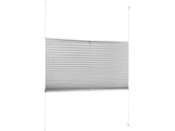 Thermo-Spannplissee Toledo 105 cm x 130 cm Hellgrau