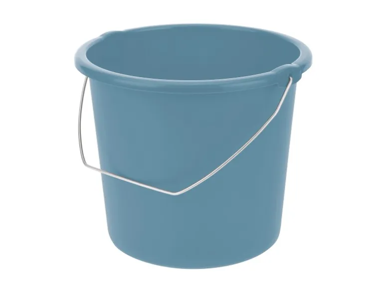 Tontarelli Eimer Cover Line mit Metallbügel 10 l Nordic Blue