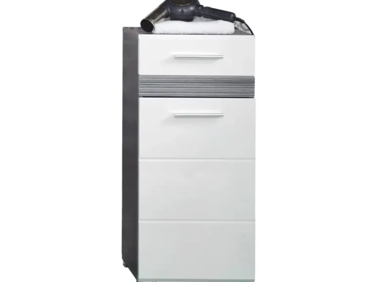 Trendteam Kommode Set-One 80 cm x 31 cm x 37 cm Weiß FSC®