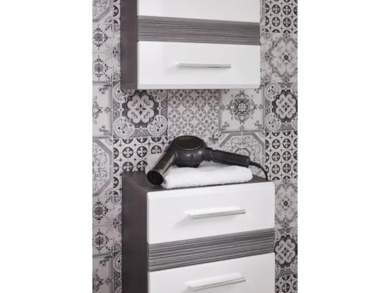 Trendteam Kommode Set-One 80 cm x 31 cm x 37 cm Weiß FSC®
