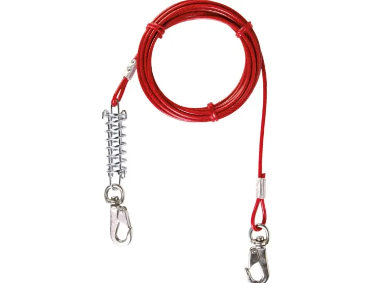 Trixie Anbindeleine 5 m Rot