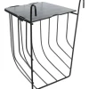 Trixie Heuraufe zum Einhängen mit Deckel Metall 13 × 18 × 12 cm Schwarz
