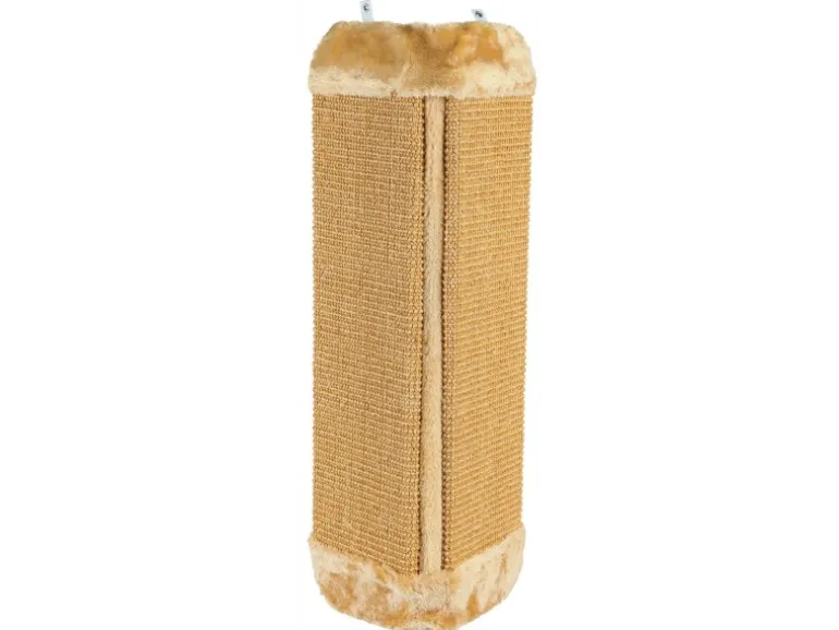 Trixie Kratzbrett für Zimmerecken 32 cm x 60 cm Braun/ Braun