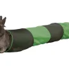 Trixie Spieltunnel für Kaninchen ø 18 cm x 130 cm Anthrazit/ Grün