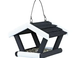 Trixie Vogelfutterhaus Natura zum Hängen klein 17 cm x 19 cm x 14 cm