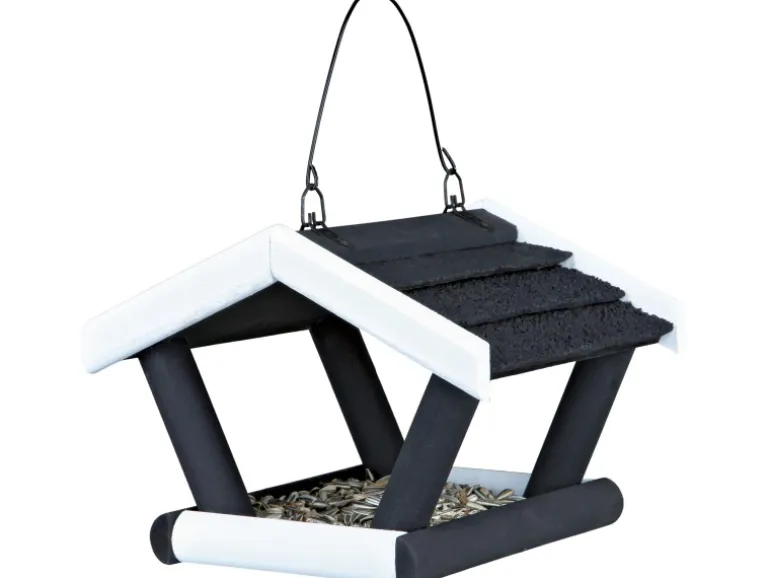 Trixie Vogelfutterhaus Natura zum Hängen klein 17 cm x 19 cm x 14 cm